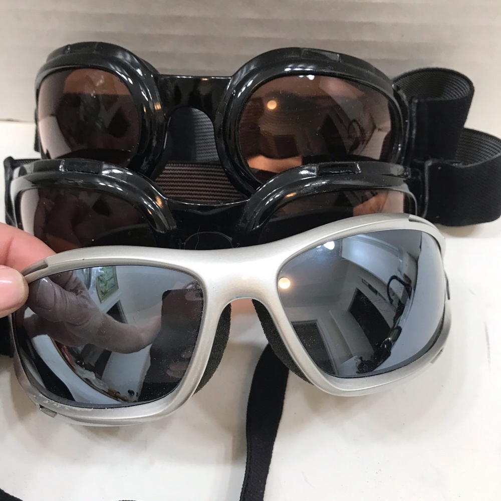 Utility riding goggles (3 pair)